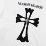 T-shirt Chrome Hearts Large Cross White Print CH043 - Image 6