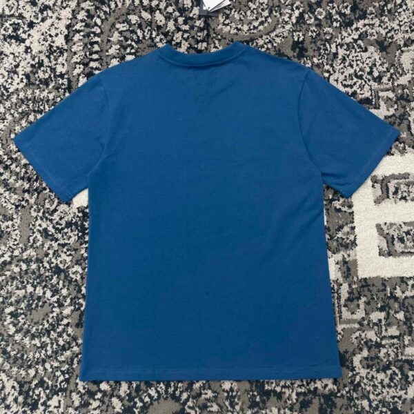 T-shirt Dior Logo Blue DO070 - Image 7