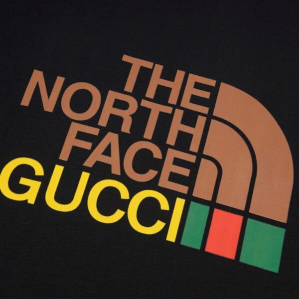 T-Shirt Gucci The North Face Black GC042 - Image 4