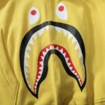 Hoodie Yellow Shark Camo Bape Full-Zip BP002 - Image 10