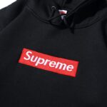 Hoodie Supreme Box Logo Black SP009 - Image 4