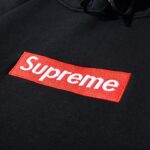 Hoodie Supreme Box Logo Black SP009 - Image 5