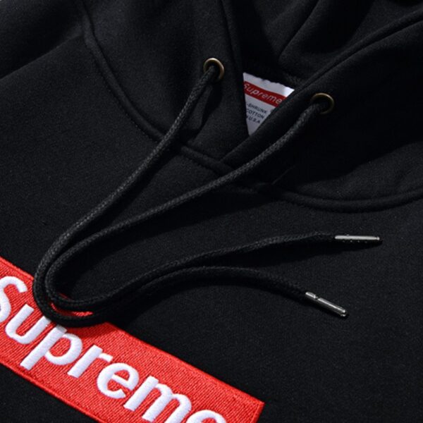 Hoodie Supreme Box Logo Black SP009 - Image 11
