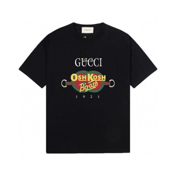 T-shirt Gucci OshKosh Black GC066 - Image 1