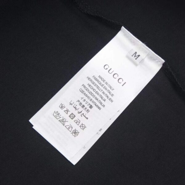 T-shirt Gucci OshKosh Black GC066 - Image 7