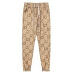 Pants Gucci Monogram Beige Joggers GC052