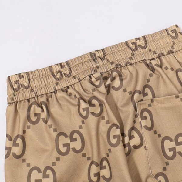 Pants Gucci Monogram Beige Joggers GC052 - Image 7