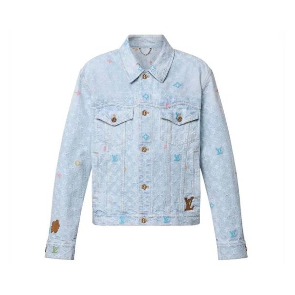 Jacket Louis Vuitton by Tyler, the Creator Monogram Denim - Image 1