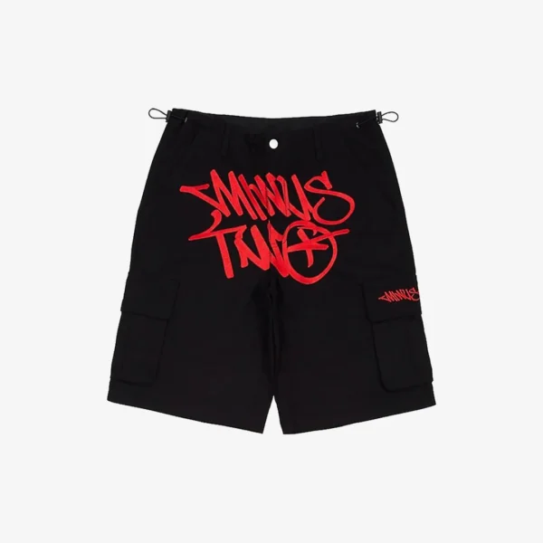 Shorts Minus Two Cargo Red - Image 1