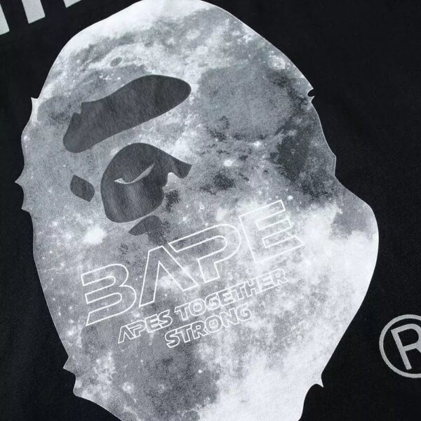 T-shirt BAPE Ape Head Moon - Image 6