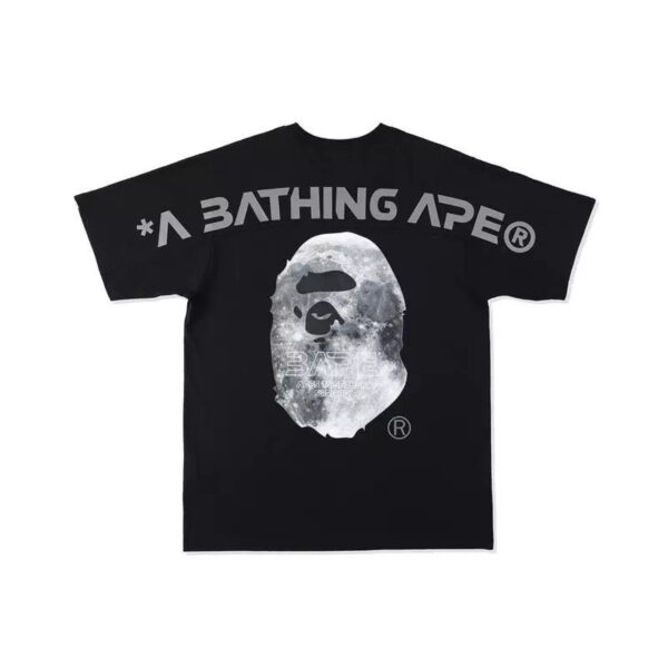 T-shirt BAPE Ape Head Moon - Image 1
