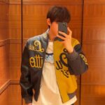 Jacket Louis Vuitton LV Malletier Black Yellow LV072 - Image 13