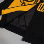 Jacket Louis Vuitton LV Malletier Black Yellow LV072 - Image 8