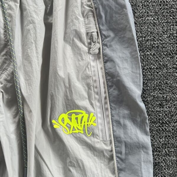 Set Syna Gray and Yellow Track Jacket and Pants SN002 - Image 8