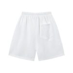 Shorts Essentials White with Logo Print EST002 - Image 2