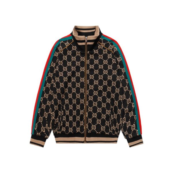 Jacket Track Gucci GG Monogram Black GC105 - Image 1