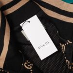 Jacket Track Gucci GG Monogram Black GC105 - Image 12