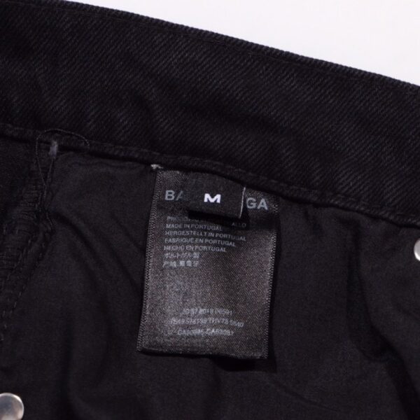 Jeans Balenciaga BB Logo Blue BL047 - Image 7