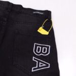 Jeans Balenciaga BB Logo Blue BL047 - Image 4