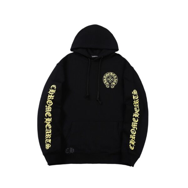 Hoodie Chrome Hearts Sleeve Logo Print CH073 - Image 1