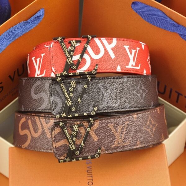 Belt Louis Vuitton x Supreme Monogram LV065 - Image 1