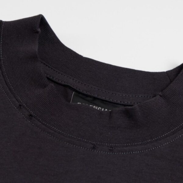 T-shirt Balenciaga Authentic Sport Black BL034 - Image 6