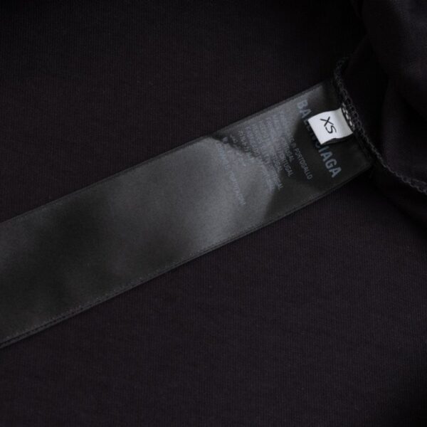 T-shirt Balenciaga Authentic Sport Black BL034 - Image 7
