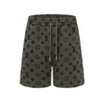 Shorts Louis Vuitton Monogram Olive Green