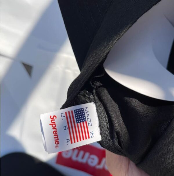 Cap Supreme Military Camp Black - Image 6