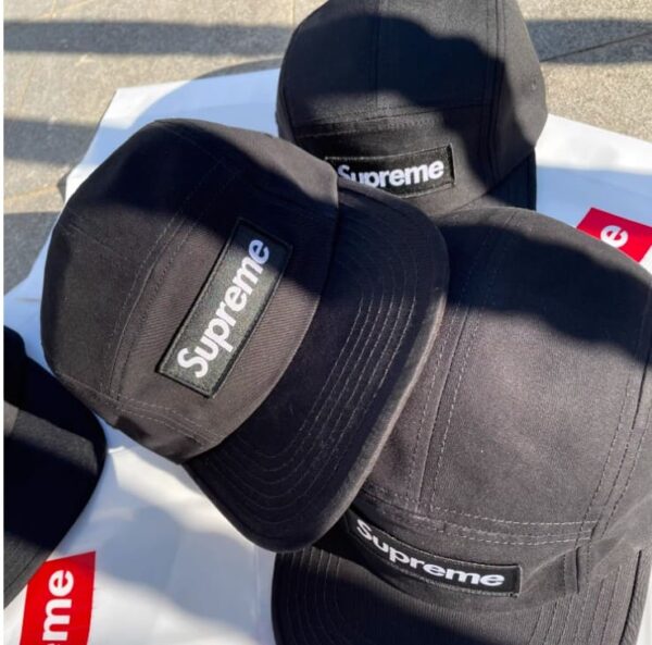 Cap Supreme Military Camp Black - Image 3