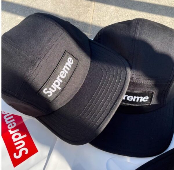 Cap Supreme Military Camp Black - Image 2