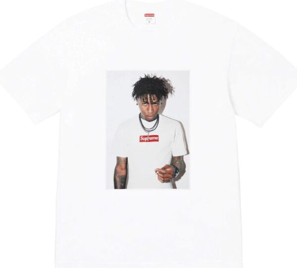 T-shirt Supreme NBA Youngboy White - Image 1