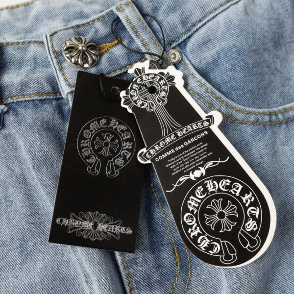 Jeans Chrome Hearts Multicolor Cross Patch CH022 - Image 12