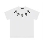 T-shirt Chrome Hearts Cross White CH011