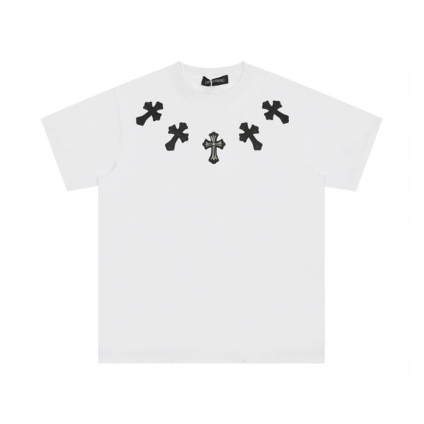 T-shirt Chrome Hearts Cross White CH011 - Image 1