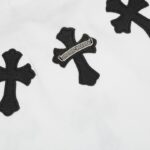 T-shirt Chrome Hearts Cross White CH011 - Image 5