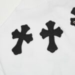 T-shirt Chrome Hearts Cross White CH011 - Image 6