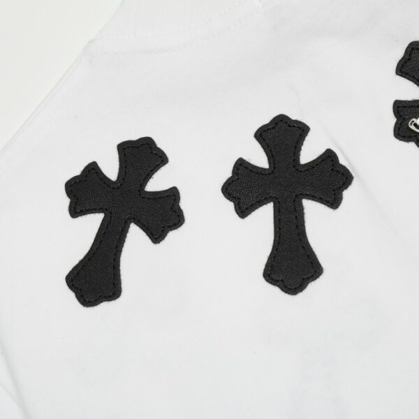 T-shirt Chrome Hearts Cross White CH011 - Image 6
