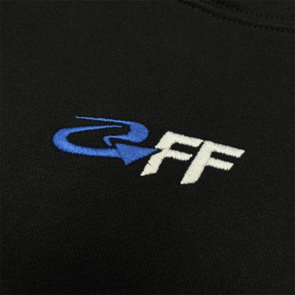 Hoodie Off-White Arrows Graphic Black OFF018 - Image 4