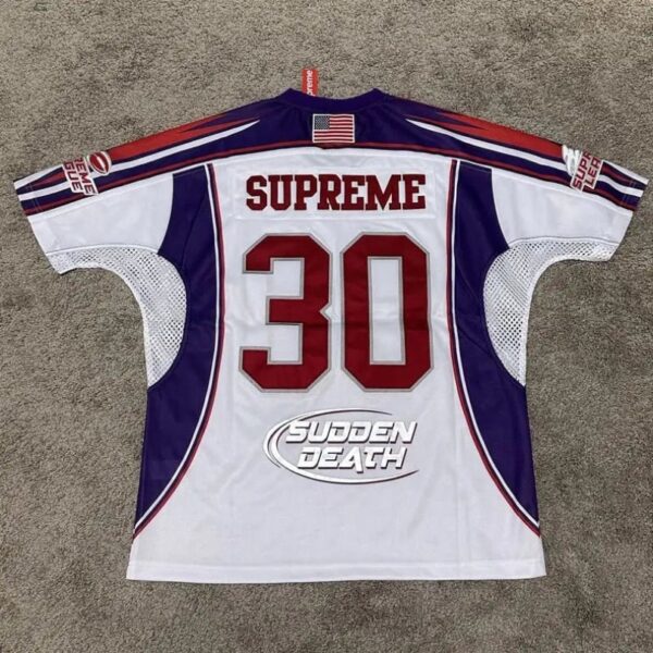 T-Shirt Jersey Supreme Sudden Death Number 30 SP046 - Image 4