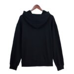 Hoodie Denim Tears Monogram Black Gold - Image 2