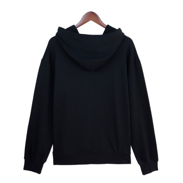 Hoodie Denim Tears Monogram Black Gold - Image 2