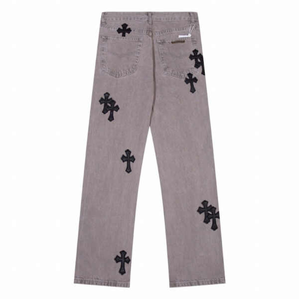 Jeans Chrome Hearts Cross Patch CH035 - Image 2