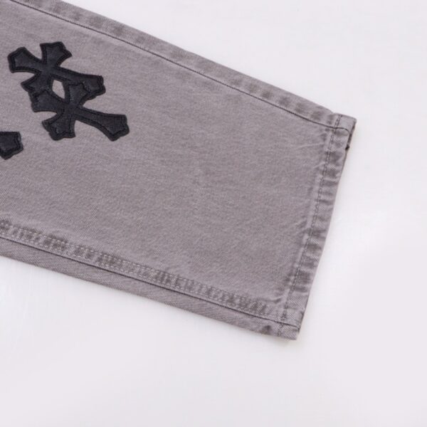 Jeans Chrome Hearts Cross Patch CH035 - Image 9