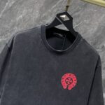 T-shirt Chrome Hearts Cross Graphic Print CH070 - Image 4