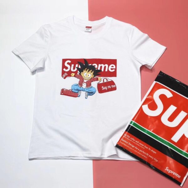 T-shirt Supreme Goku White Graphic SP012 - Image 4