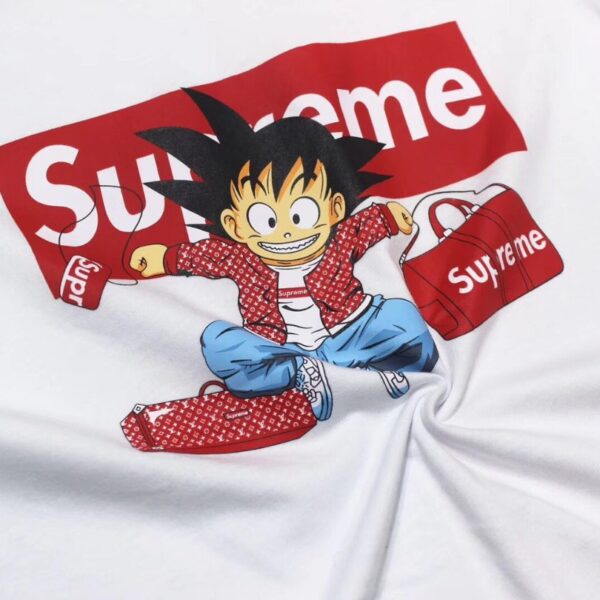 T-shirt Supreme Goku White Graphic SP012 - Image 3