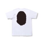 T-shirt BAPE Classic Ape Head White BP076 - Image 2