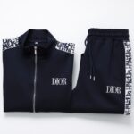 Set Dior Monogram Track Jacket and Pants DO069 - Image 4