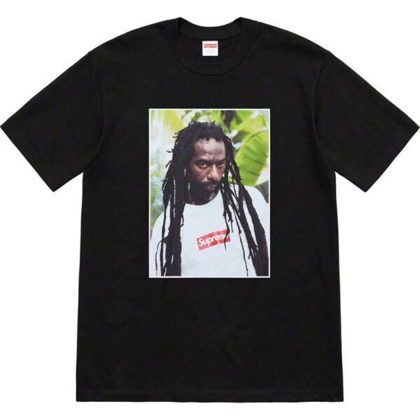 T-shirt Supreme Buju Banton Photo Black SP018 - Image 1